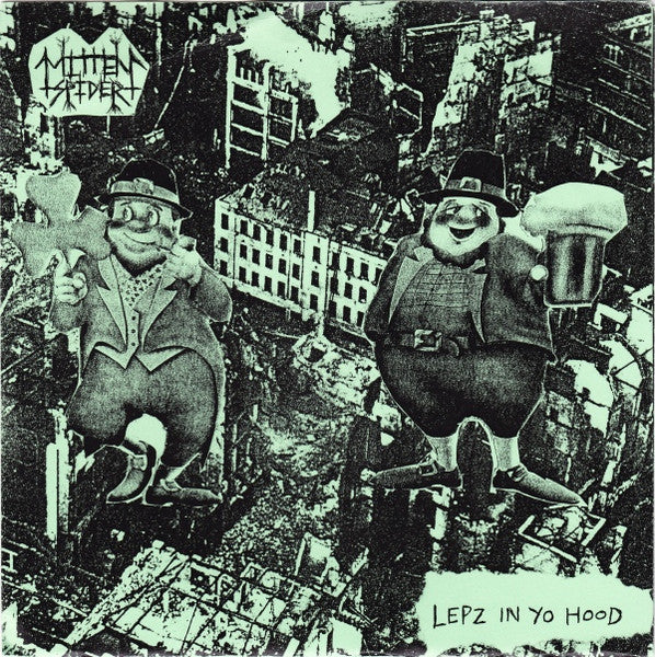 Agathocles / Mitten Spider : He Cared..... ......They Don't / Lepz In Yo Hood (7",EP,33 ⅓ RPM,Numbered)