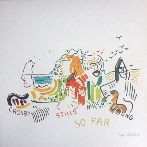 Crosby, Stills, Nash & Young : So Far (LP,Compilation,Limited Edition,Reissue,Repress)