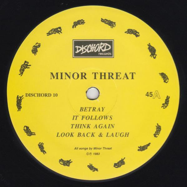 Minor Threat : Out Of Step (12",45 RPM,EP,Reissue,Remastered)