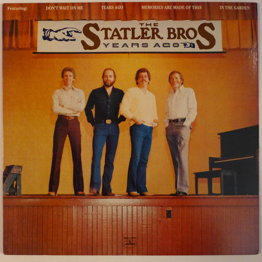 Statler Brothers, The : Years Ago (LP,Album,Stereo)