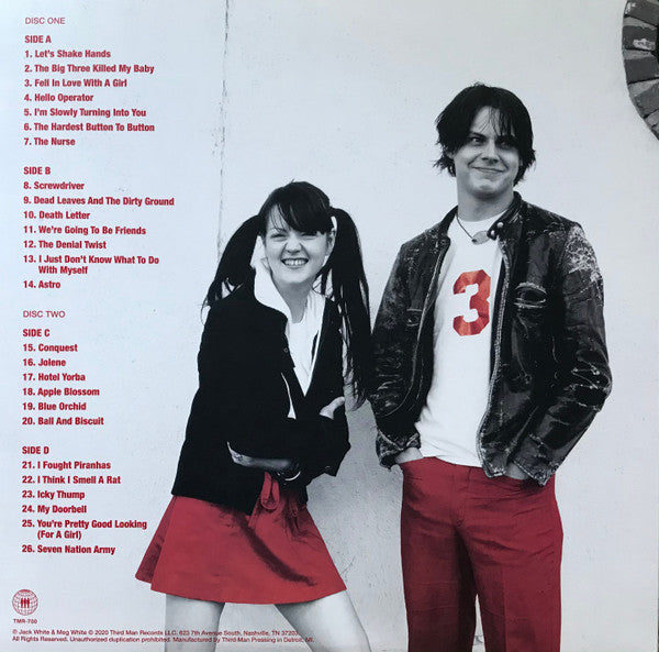 White Stripes, The : My Sister Thanks You And I Thank You The White Stripes Greatest Hits (LP,Compilation,Stereo)