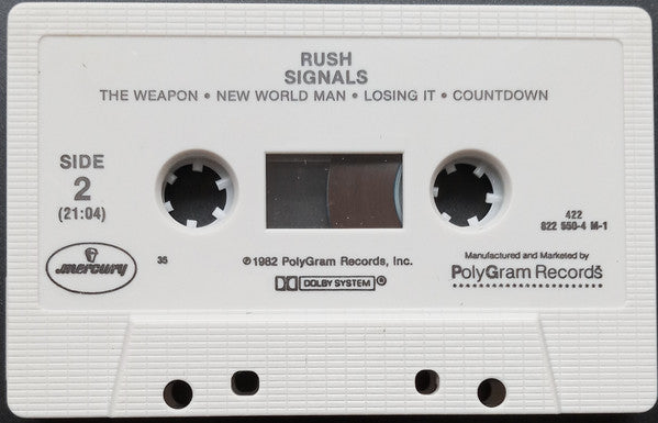 Rush : Signals (Album)