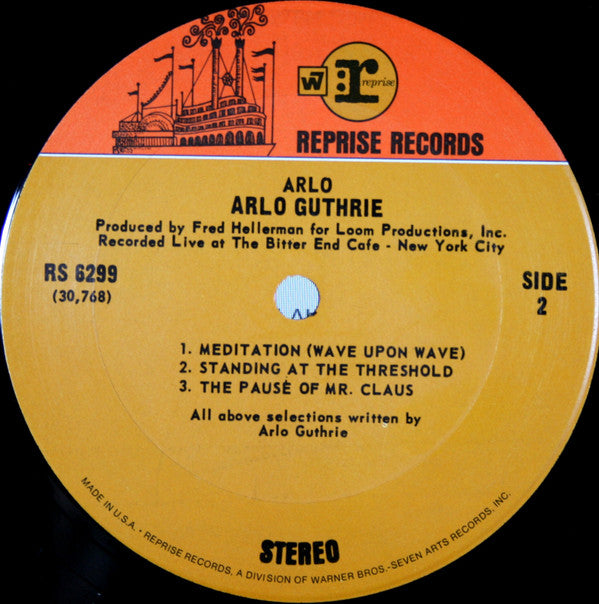Arlo Guthrie : Arlo (LP,Album,Stereo)