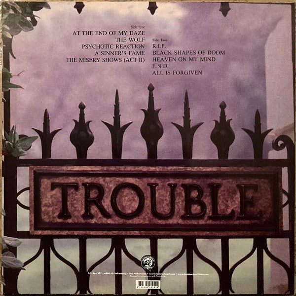Trouble (5) : Trouble (LP,Album,Reissue,Remastered)