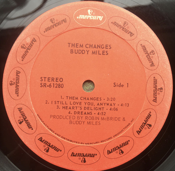 Buddy Miles : Them Changes (LP,Album)