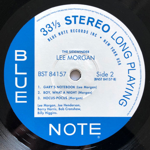 Lee Morgan : The Sidewinder (LP,Album,Reissue,Stereo)