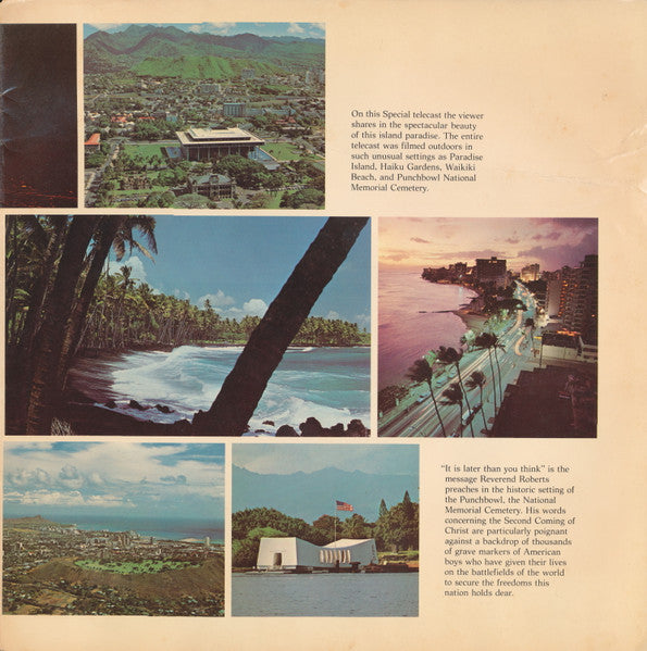 Various : Oral Roberts In Hawaii (LP,Album,Stereo)