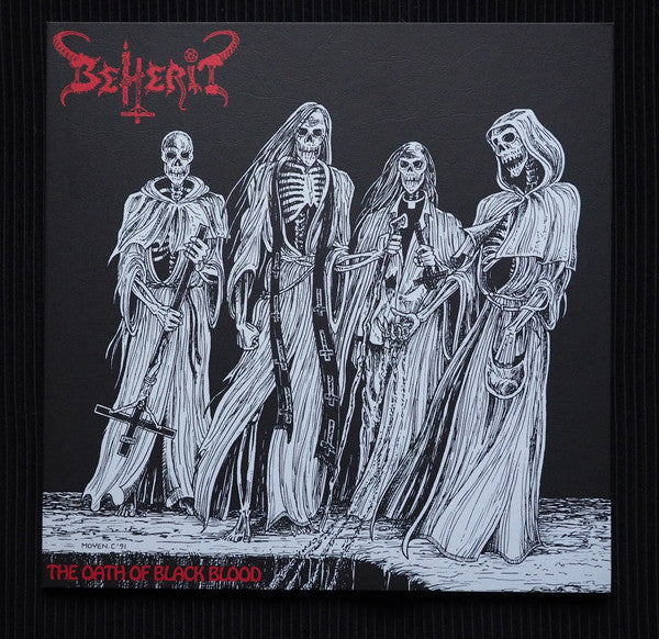 Beherit : The Oath Of Black Blood (LP,45 RPM,Album,Reissue)