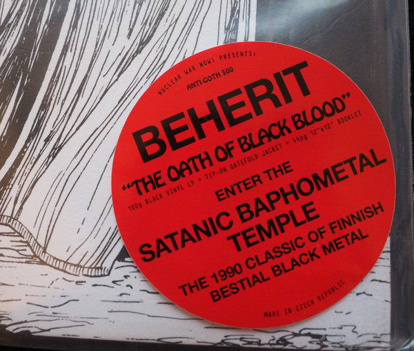 Beherit : The Oath Of Black Blood (LP,45 RPM,Album,Reissue)
