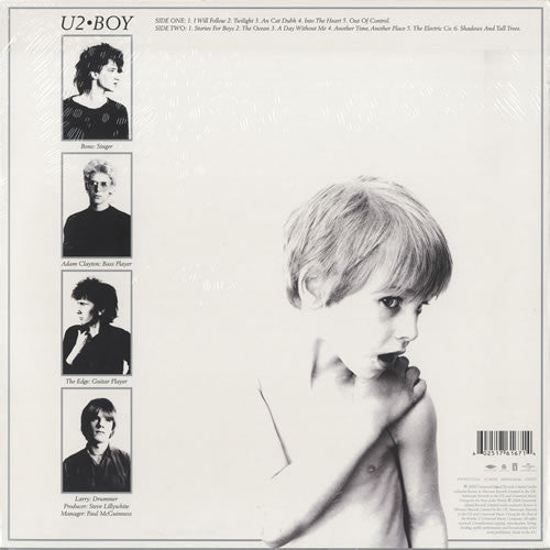 U2 : Boy (LP,Album,Reissue,Remastered)