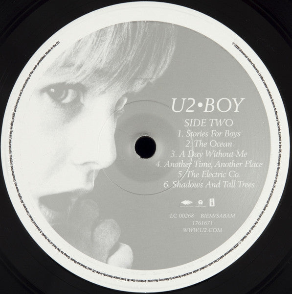 U2 : Boy (LP,Album,Reissue,Remastered)