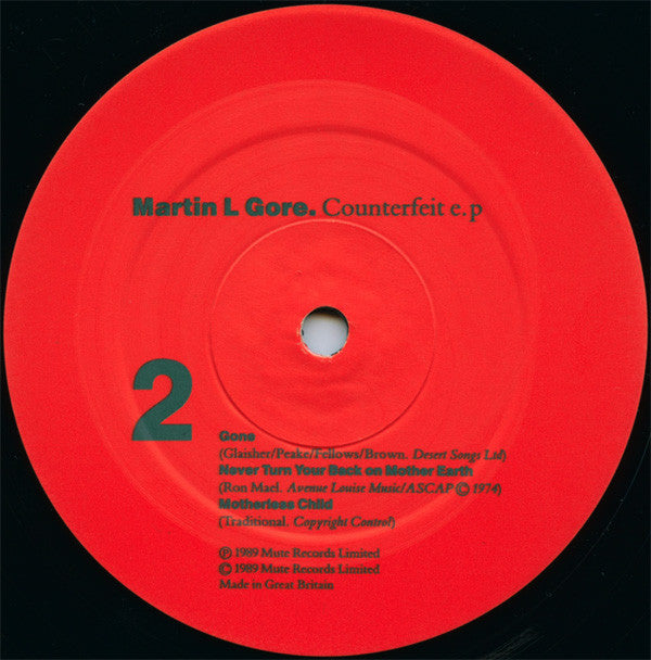 Martin L. Gore : Counterfeit E.P (12",33 ⅓ RPM,EP)