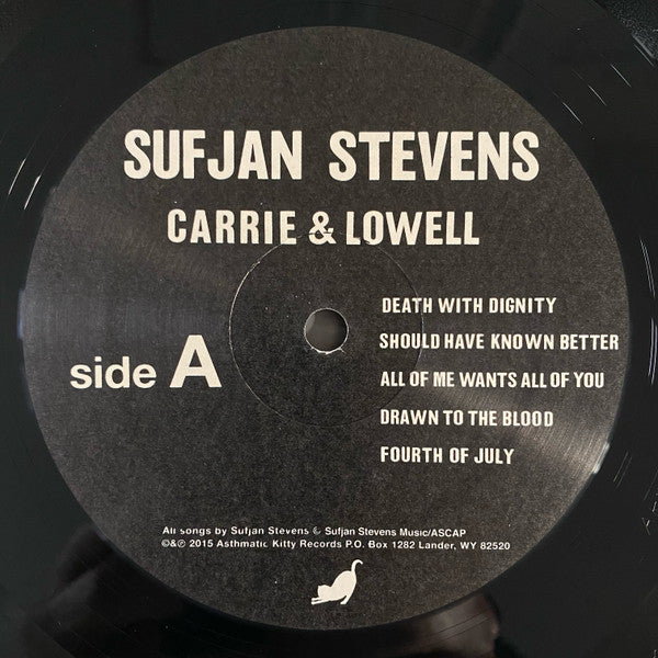 Sufjan Stevens : Carrie & Lowell (LP,Album,Reissue)