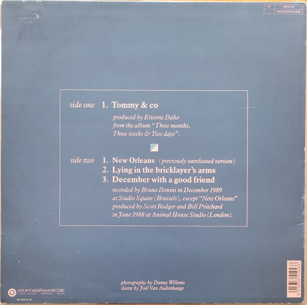 Bill Pritchard : Tommy & Co (12",45 RPM,Stereo)