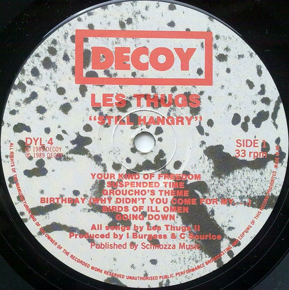 Les Thugs : Still Hungry Still Angry (LP,Album)