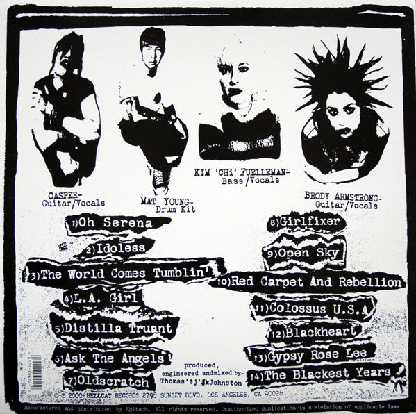 Distillers, The : The Distillers (LP,Album,Repress)