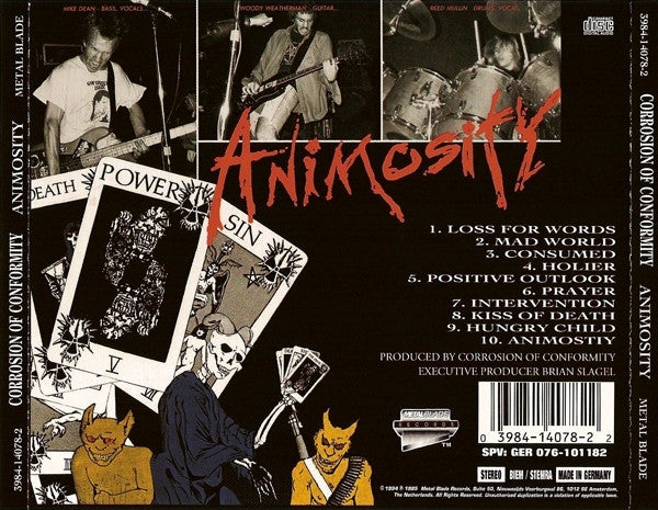 Corrosion Of Conformity : Animosity (Album,Repress)