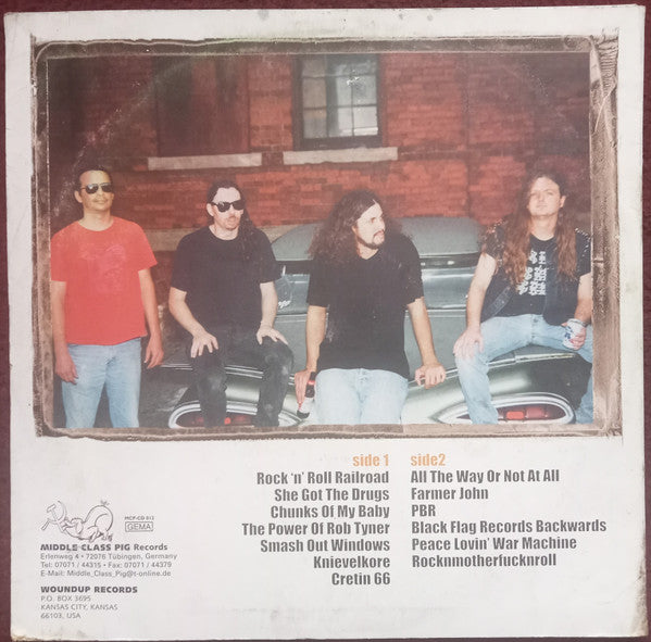 Cretin 66 : Burnin' Rubber Outta Hell's Garage (LP,Album)