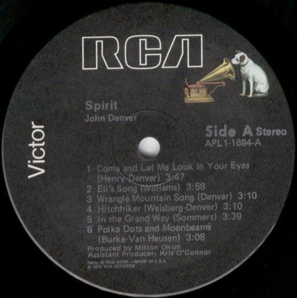 John Denver : Spirit (LP,Album)