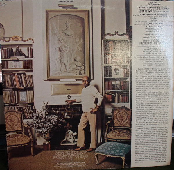 Don Shirley : The Don Shirley Point Of View (LP,Album)