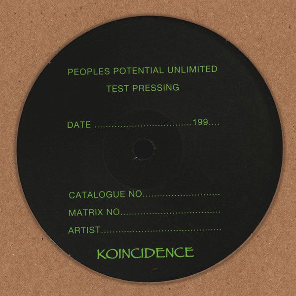 Barnikle Freee : Koincidence (12",EP,Test Pressing)