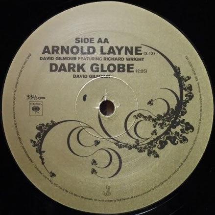 David Gilmour, David Bowie, Richard Wright : Arnold Layne (10",33 ⅓ RPM,EP,Limited Edition)