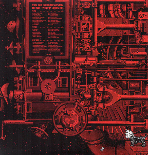 White Stripes, The : Aside From That And Besides This: The White Stripes Greatest Hits (LP,Compilation,Stereo)