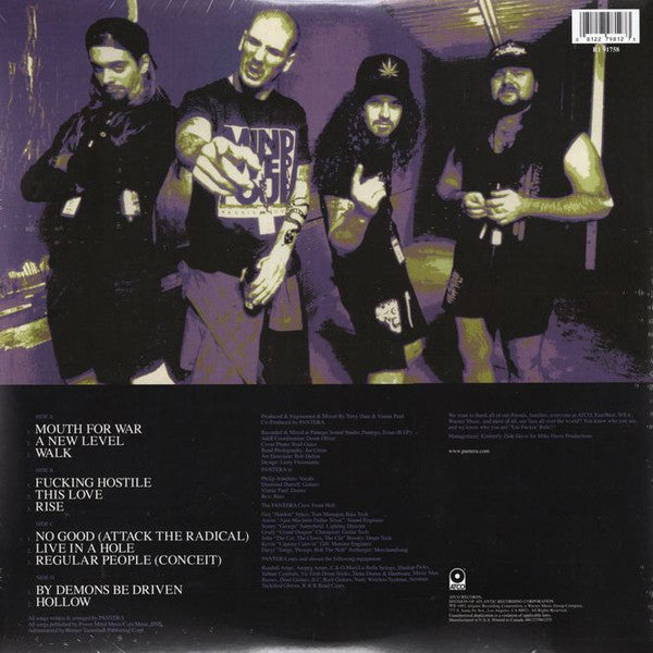 Pantera : Vulgar Display Of Power (LP,Album,Reissue,Stereo)