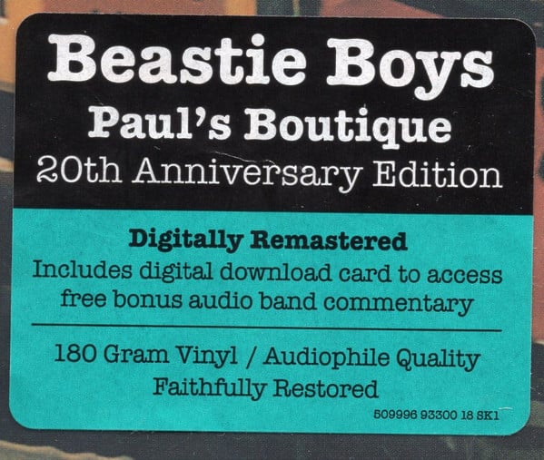 Beastie Boys : Paul's Boutique (LP,Album,Remastered,Reissue)