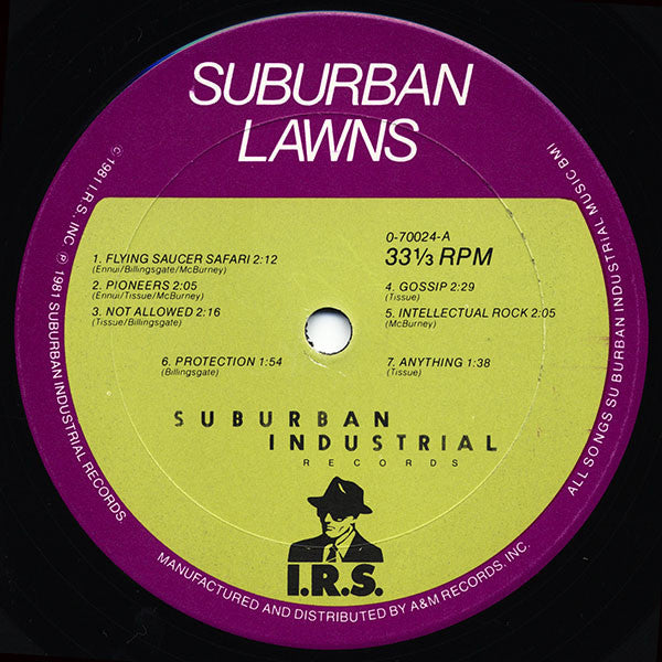Suburban Lawns : Suburban Lawns (LP,Album)