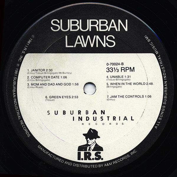 Suburban Lawns : Suburban Lawns (LP,Album)