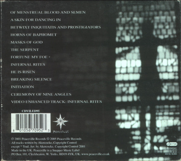 Akercocke : The Goat Of Mendes (Album,Reissue,Enhanced)