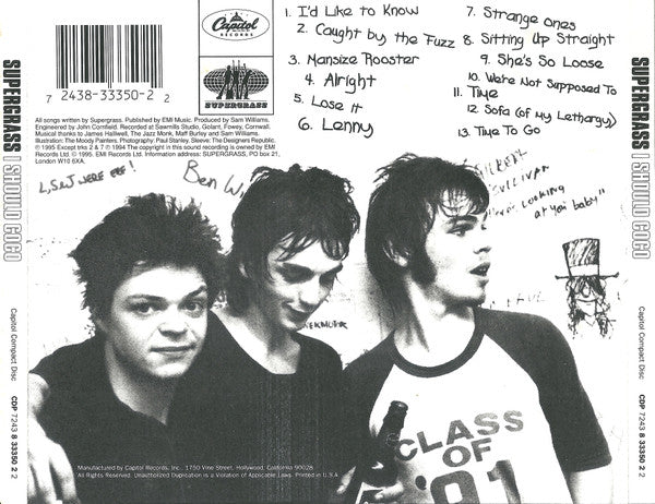 Supergrass : I Should Coco (Album)