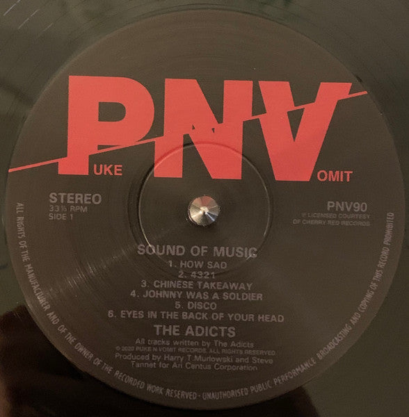 Adicts, The : Sound Of Music (LP,Album,Reissue,Stereo)