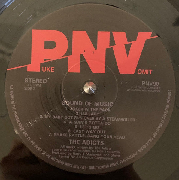 Adicts, The : Sound Of Music (LP,Album,Reissue,Stereo)