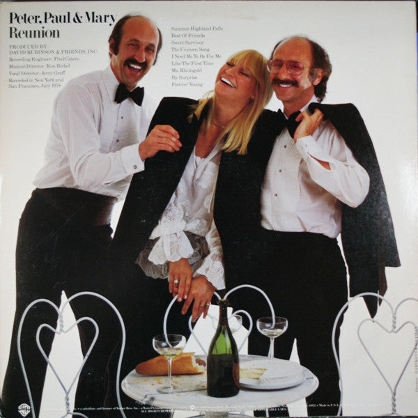 Peter, Paul & Mary : Reunion (LP,Album)