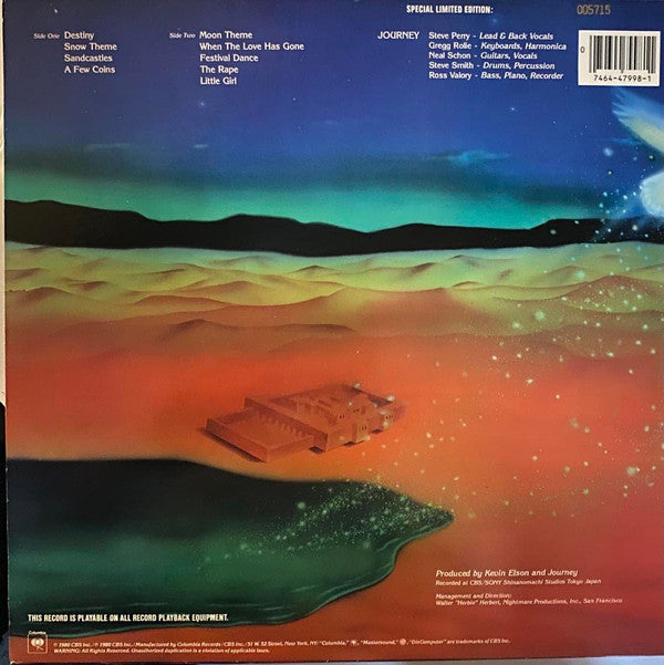 Journey : Dream After Dream (LP,Album,Limited Edition,Numbered,Reissue,Remastered)