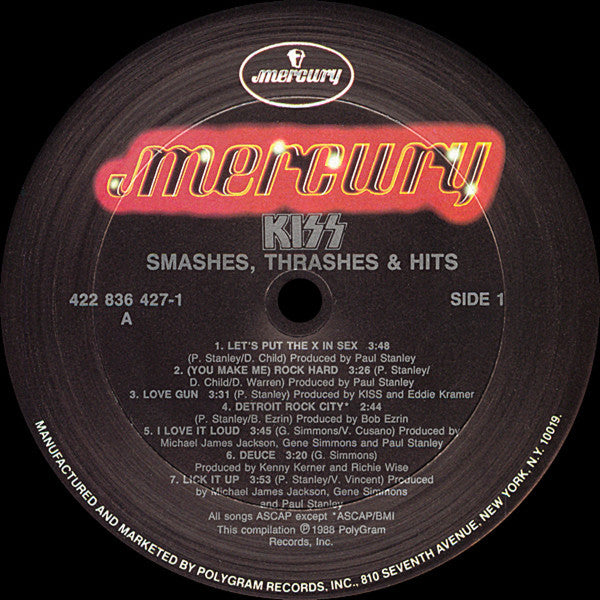 Kiss : Smashes, Thrashes & Hits (LP,Compilation)