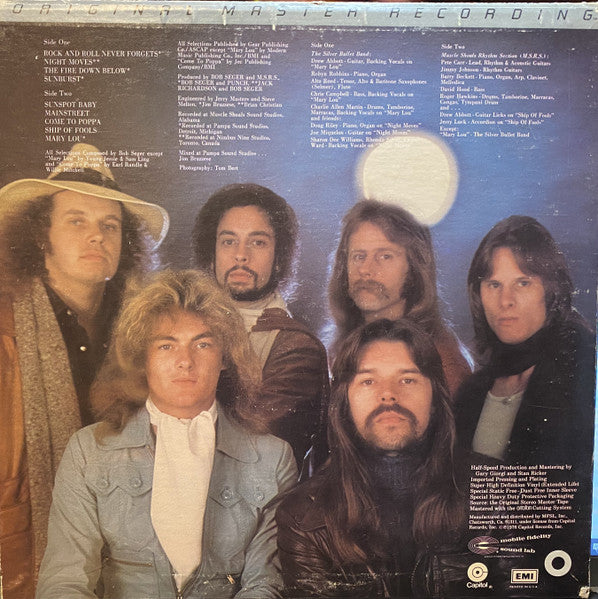 Bob Seger And The Silver Bullet Band : Night Moves (LP,Album,Limited Edition,Reissue,Remastered)