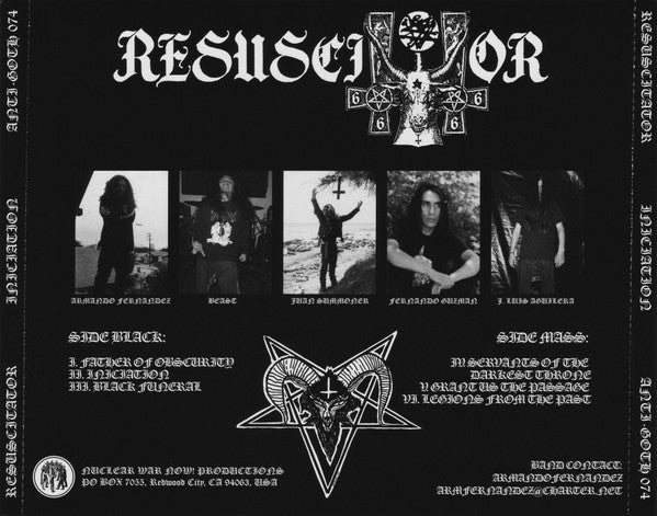 Resuscitator : Iniciation (Album,Reissue)