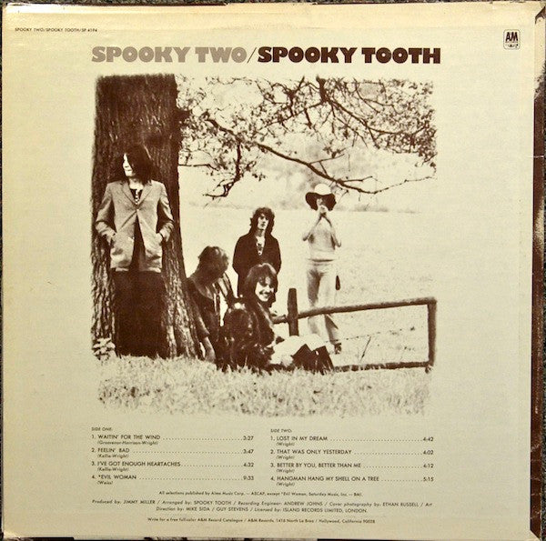 Spooky Tooth : Spooky Two (LP,Album)