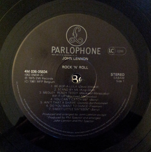 John Lennon : Rock 'N' Roll (LP,Album,Reissue,Stereo)