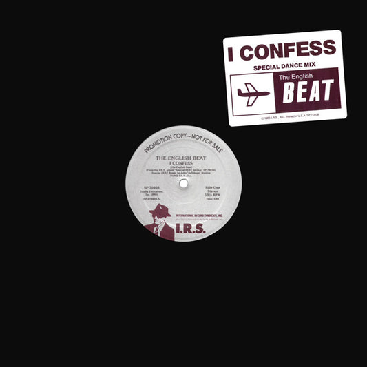 Beat (2), The : I Confess (Special Dance Mix) (12",33 ⅓ RPM,Single,Promo)