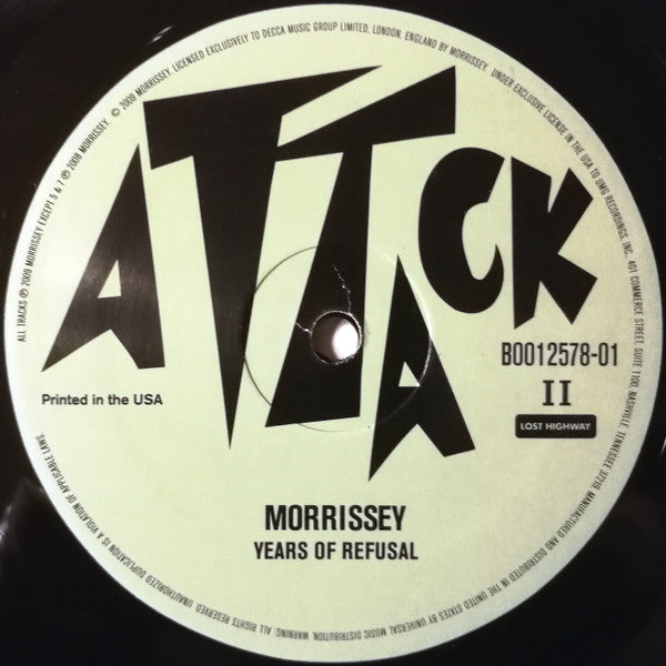 Morrissey : Years Of Refusal (LP,Album)