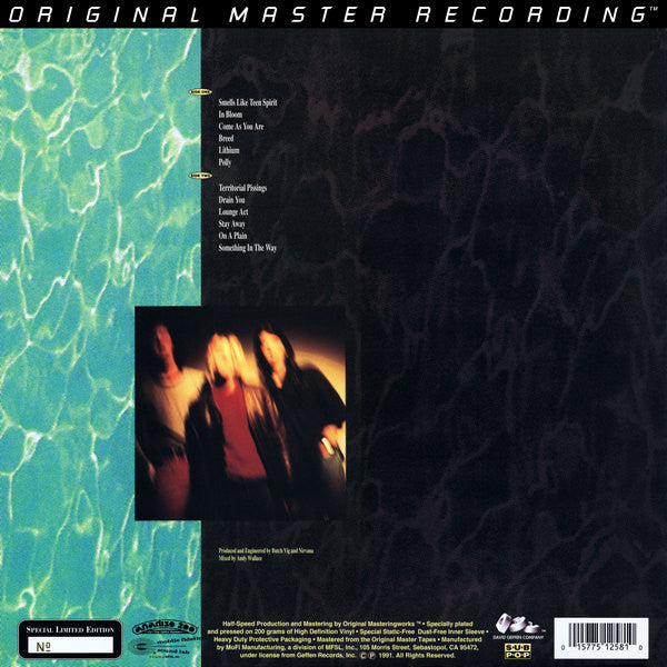 Nirvana : Nevermind (LP,Album,Limited Edition,Numbered,Reissue,Remastered)