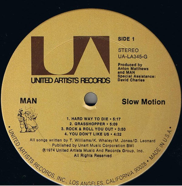 Man : Slow Motion (LP,Album)