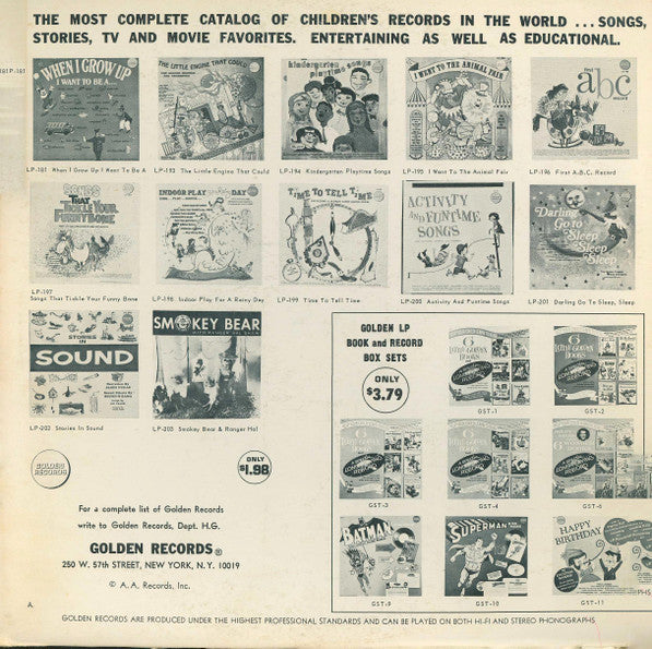 Sandpiper Chorus, The, Mitch Miller : Favorite Songs From Walt Disney Motion Picture Hits (LP,Album)