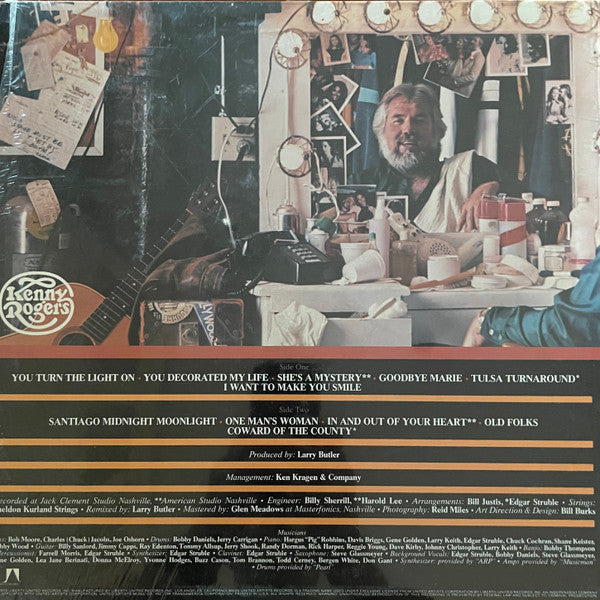 Kenny Rogers : Kenny (LP,Album,Repress)