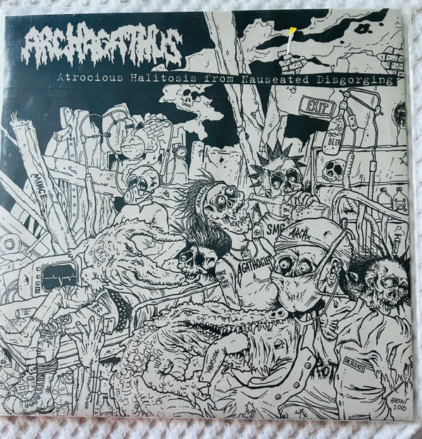 Archagathus : Atrocious Halitosis From Nauseated Disgorging (LP,Album,Reissue)