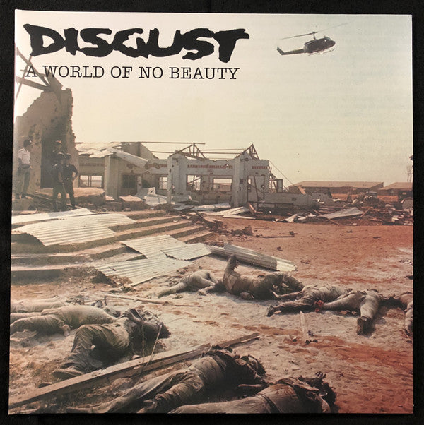 Disgust : A World Of No Beauty + Thrown Into Oblivion (LP,Album,Compilation,Reissue)